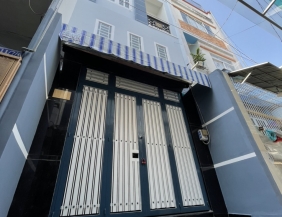 Bán nhà 2 xẹt Đỗ Thừa Luông - 1 triệt lửng 2 lầu st - 4x8m - 4.3 tỷ