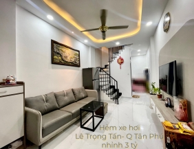 Bán nhà HXH Lê Trọng Tấn - 1 trệt 1 lầu - 3.2x8.4m - 3.69 tỷ