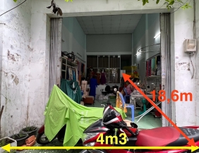 Bán nhà Âu cơ - cấp 4 - 4.3x18.37m - 5.1 tỷ