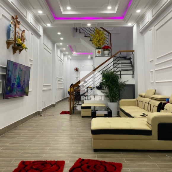 Bán nhà HXH Bờ Bao Tân Thắng - 1 triệt 1 lầu - 4x15m - 5.7 tỷ