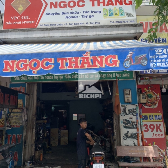 Bán nhà MT Diệp Mình Châu - 1 triệt 1 lửng - 4.19x11.71m - 9.2 tỷ