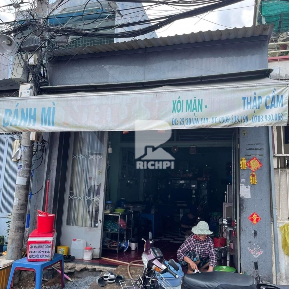 Bán nhà HXH Văn Cao - 1 triệt - 4x19.8m - 6.5 tỷ