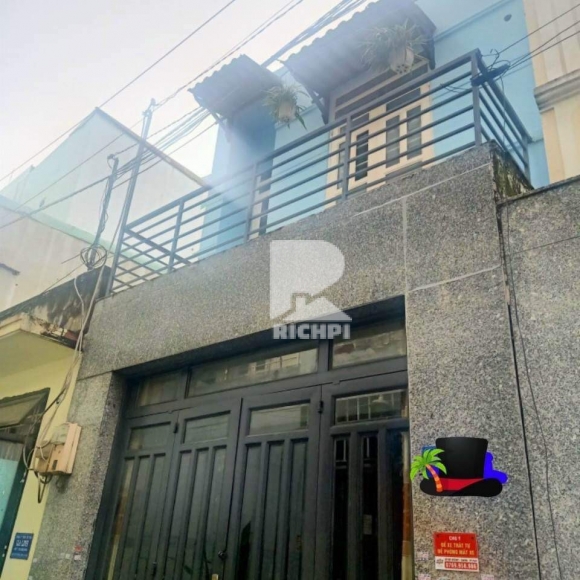 Bán nhà HBG Bờ Bao Tân Thắng - 1 trệt 1 lầu - 4x9.14m - 4.15 tỷ